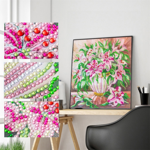 SX-DZ509 Special Shaped Diamond Painting Kits- Flowers