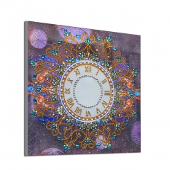 SX-DZ507 Special Shaped Diamond Painting Kits- Clock