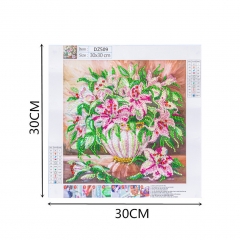 SX-DZ509 Special Shaped Diamond Painting Kits- Flowers