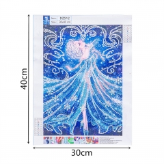 SX-DZ512 Special Shaped Diamond Painting Kits- Fairy