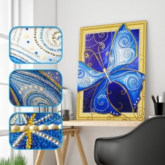 SX-DZ003   Special Shaped Diamond Painting Kits - Butterfly   