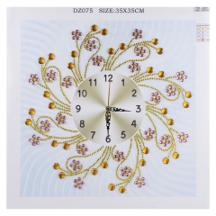 SX-DZ075 35X35cm Diamond Painting Kit - Clock