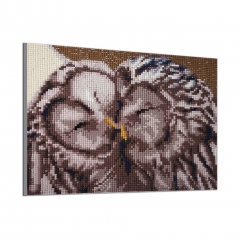 SX-F014  25X30cm   Diamond Painting Kits - Owl