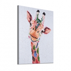 SX-F006  25X30cm   Diamond Painting Kits - Giraffe