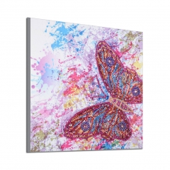 SX-DZ100   Special Shaped Diamond Painting Kits - Butterfly