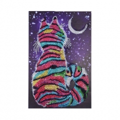 SX- H004   Special Shaped Diamond Painting Kits - Color cat