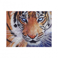 SX- H006   Special Shaped Diamond Painting Kits - Tiger