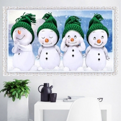 SX- B3413   Diamond Painting Kit - Snowman