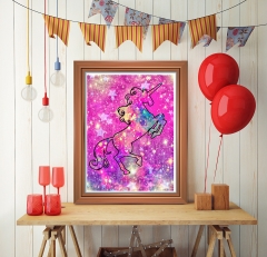 SX- B3464   Diamond Painting Kit - Unicorn