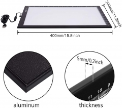 SX-DPA039 A2/A3/A4/A5/B4/A3s Light Pad Light Box Ultra Thin 6 Millimeter with 8 Watt Led Light diamond painting accessories light pad