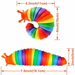 SX-TOY001001 Colorful Stretch Stress Relief Toy Caterpillar