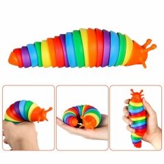 SX-TOY001001 Colorful Stretch Stress Relief Toy Caterpillar