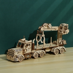 SX-TOY002001 3D Wooden Puzzle crane