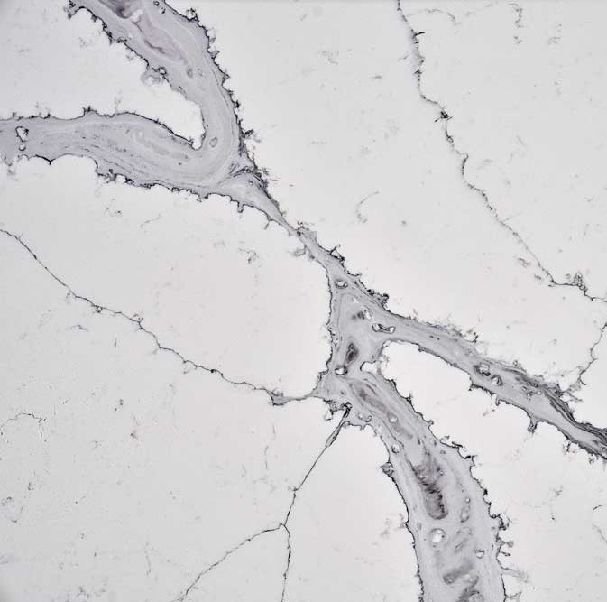 Calacatta White Quartz Slab JS9118