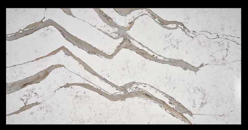 Calacatta White Quartz Slab JS9133