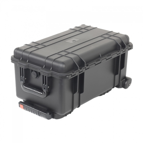 Waterproof PP Wheel Large Hard Plastic Case Ip67 Tool Trolley Hard Case With Foam