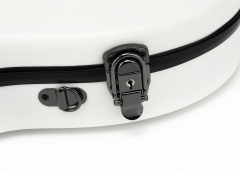 Fiberglass Violin Case 4/4 Full Size Backpack White