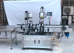 Automatic clamping twisting off capping machine