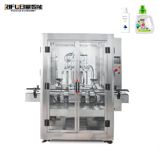 Automatic edible oil jam sauce ketchup tracking type liquid piston filling machine