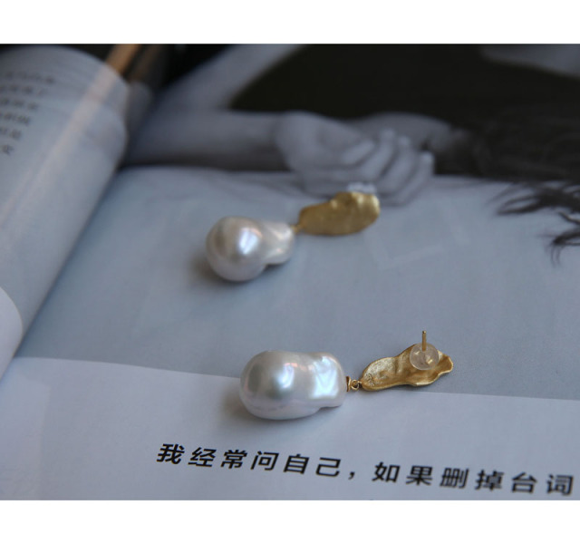 Baroque Pearl Earrings JE001