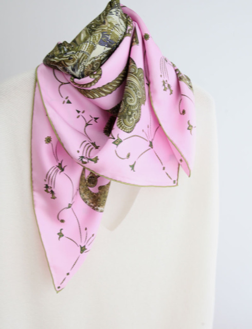 Square16MM 90cm  Twill  silk hand Rolled Edges Scarf