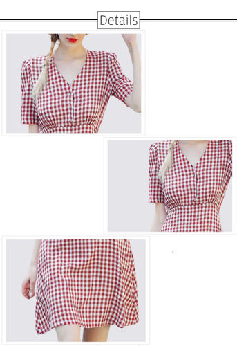 Retro Idyllic Cotton Summer Dress