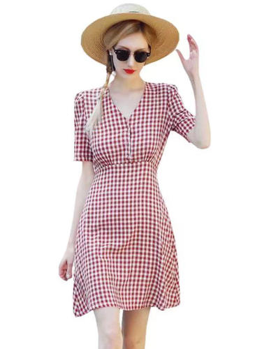 Retro Idyllic Cotton Summer Dress