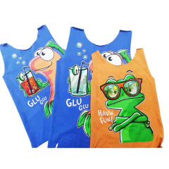 Guangzhou manufacturer customized 3D variant children's clothing soft label printing PVC clothing trademark logo printing pattern