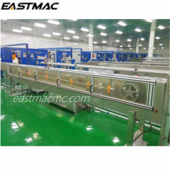 Fiber-optic cable dry tube secondary coating line