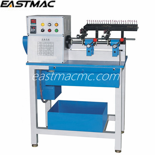 Hot sale double head doubling machine for winding wires on the spool for braiding