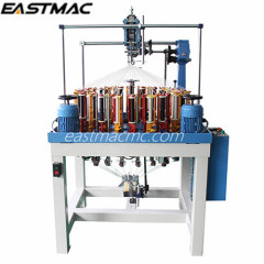 High speed full automatically horizontal wire braiding machine for cable shielding with doubling machine