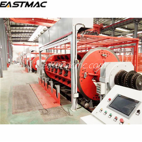 High speed Rigid type Armoring Machine for cable driven by ground shaft or independent motor