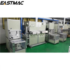 High speed latest EM07 double-layer Optical Fiber Coloring and Rewinding Machine with ring marker