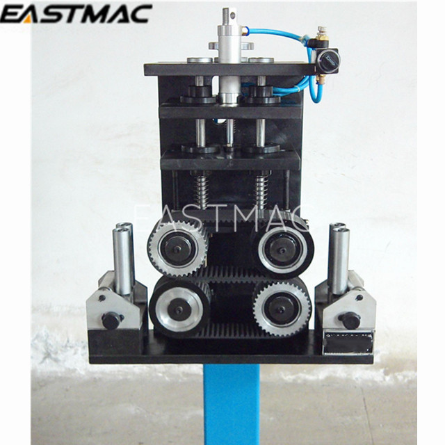 Hot sale Caterpillar type Meter counting wire length measuring device for take-up machine