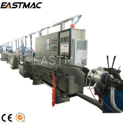 High efficiency optical fiber cable jacketing line for buried underwater aerial marine cable