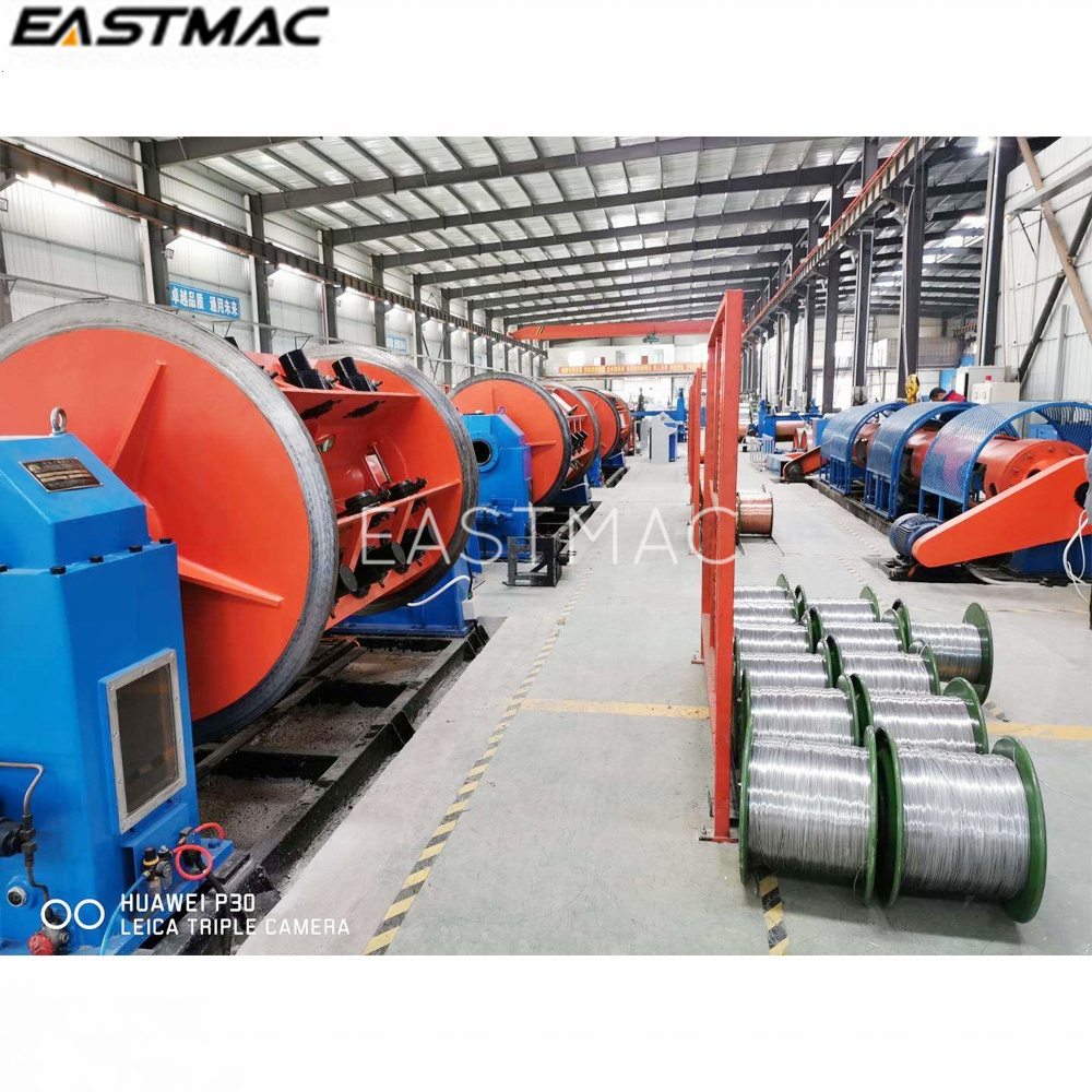 High speed 630-6+12+18 Rigid type stranding machine for copper aluminum round sector milliken conductor