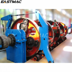 High speed 630-8+16 planetary type steel wire armoring machine for overhead power cable OPGW