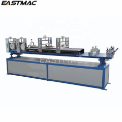 Simple structure high efficient Aluminum tape longitudinal forming and taping machine tandem with extruder for cable