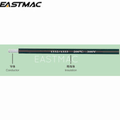 Wholesale single-core tinned copper electrical wire /fluorplastic solid conductor cable wire copper conductor