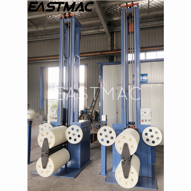 Well designed vertical type wire accumulator and dancer tension controller for pay-off and take-up