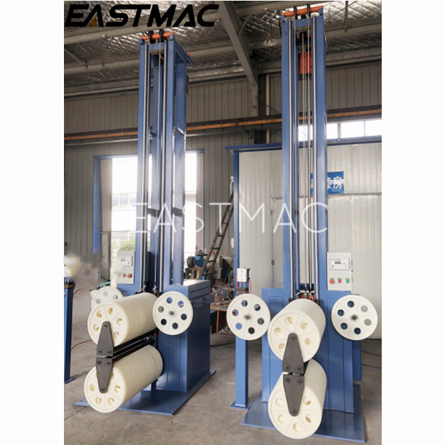 Factory direct supply vertical type wire accumulating machine for CV extrusion.