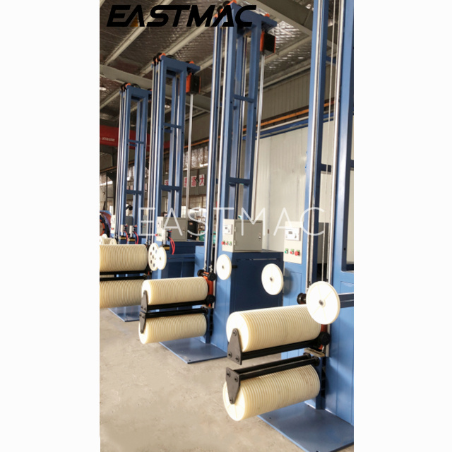 Well designed cable recoiling machine with accumulating and dancer tension controller