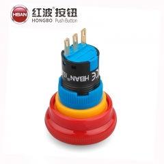 16mm HBS1-AY-22TS notfall stop taste