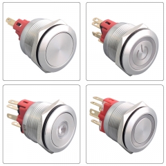 spdt 22mm metal switch equipment start push button ip65 waterproof