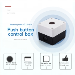 La boîte à boutons boutons poreux 22mm