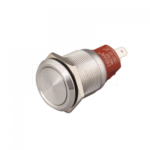 22mm led push button switch rgb tri color with connector