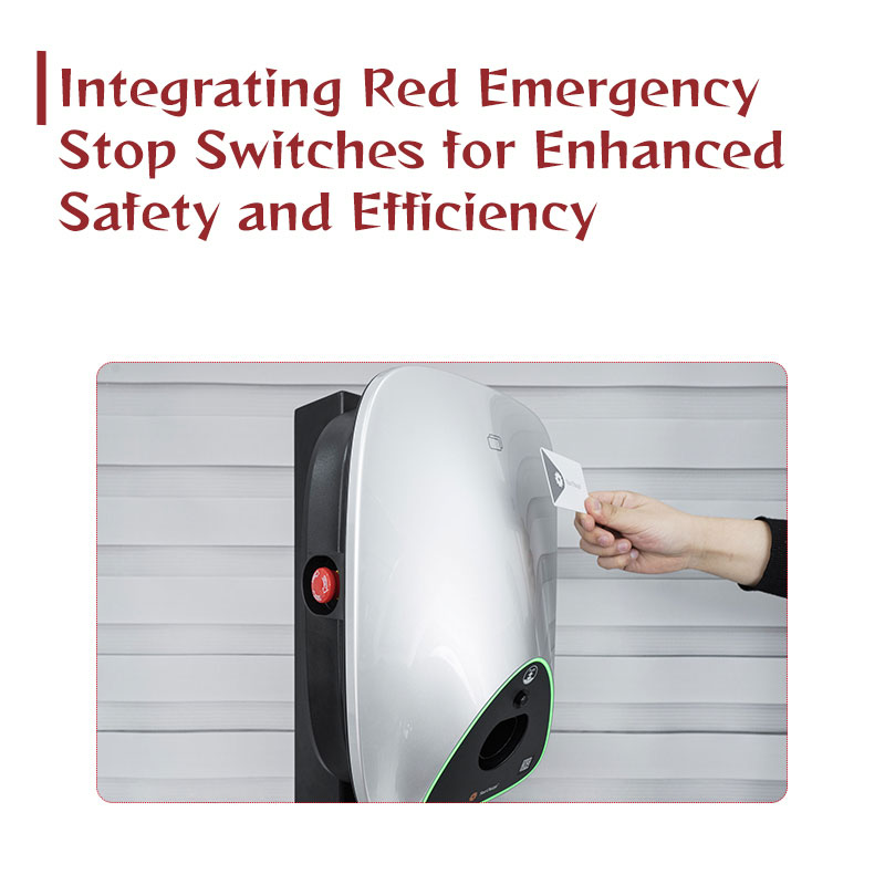 Innovative Ladesäulen für neue Energie: Integration von roten Notausschaltern und Kunststofftasten für mehr Sicherheit und Effizienz