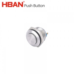 Momentary switches 16mm high head 1no feet terminal waterproof push button