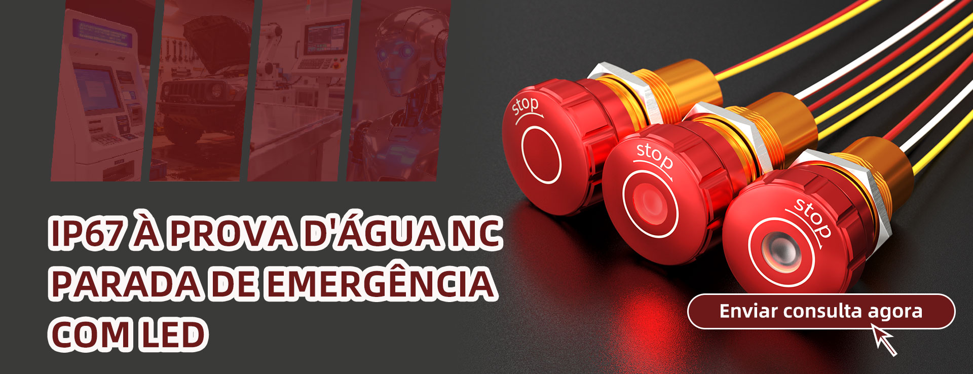 Botão de emergência