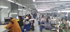 中国首家植物染色羊绒衫生产车间
